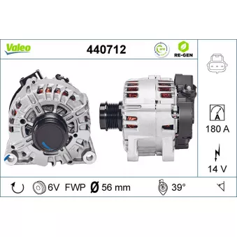 Alternateur VALEO 440712