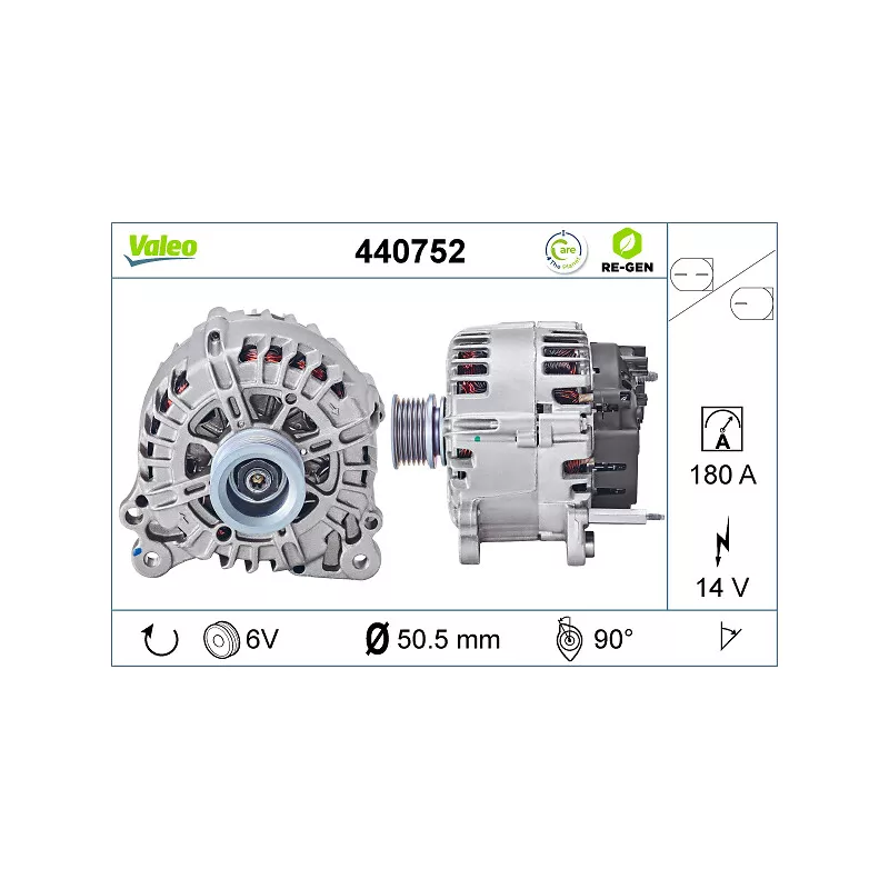 Alternateur VALEO 440752 - Visuel 1