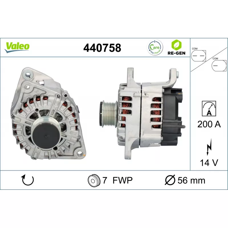 Alternateur VALEO 440758 - Visuel 1