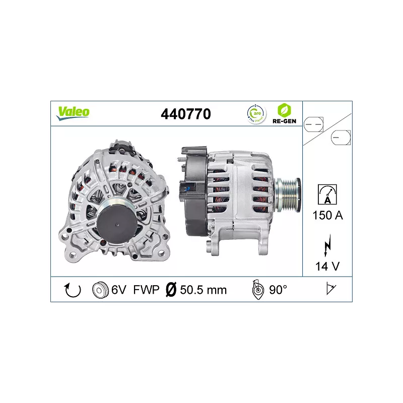 Alternateur VALEO 440770 - Visuel 1