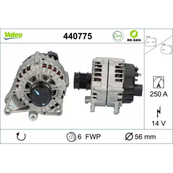 Alternateur VALEO OEM A0009066906