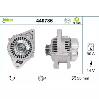 Alternateur VALEO OEM 2706023020