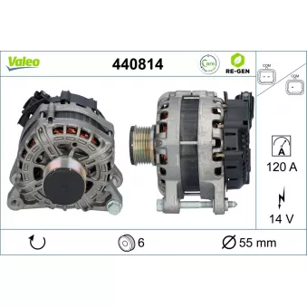 Alternateur VALEO OEM 3648696
