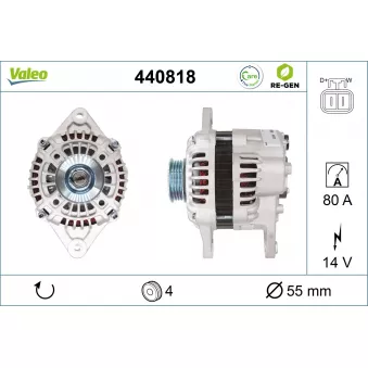 Alternateur VALEO OEM FP3418300C