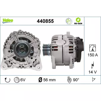 Alternateur VALEO OEM 8200992208
