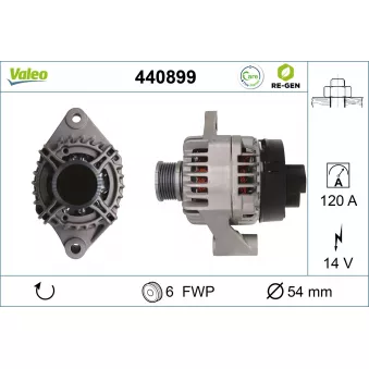 Alternateur VALEO OEM 52003507