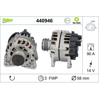 Alternateur VALEO OEM 231004426R