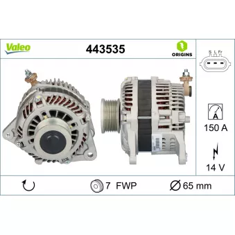 Alternateur VALEO OEM 23100EB31B