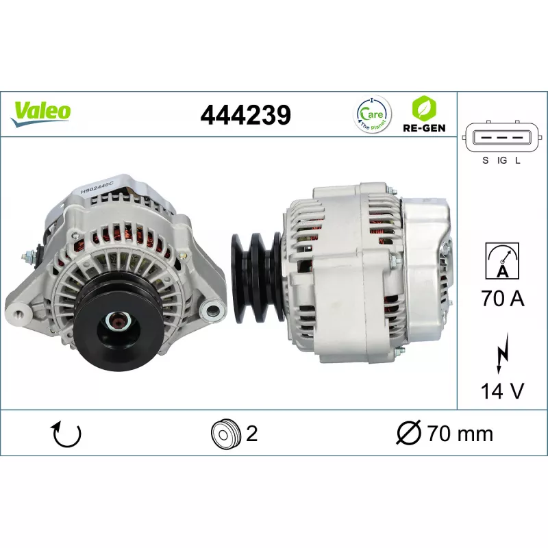 Alternateur VALEO 444239 - Visuel 1