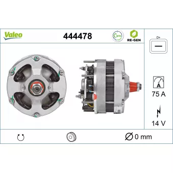 Alternateur VALEO 444478