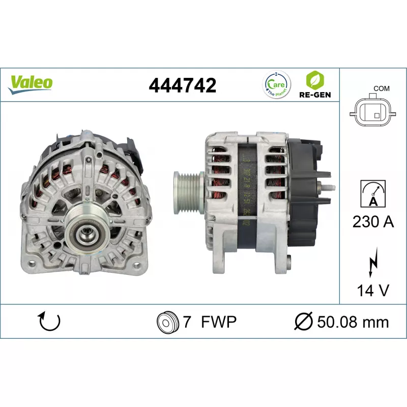 Alternateur VALEO 444742 - Visuel 1