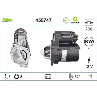 Démarreur VALEO OEM A0051512101