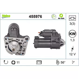 Démarreur VALEO OEM 7711134297