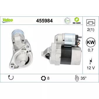 Démarreur VALEO OEM 233001F761