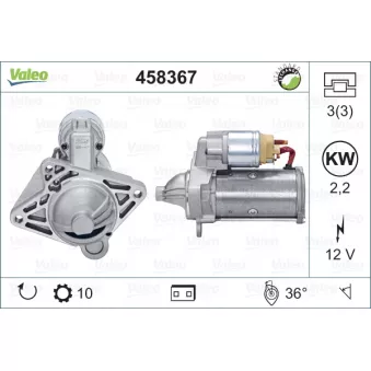 Démarreur VALEO OEM 23300JG70A