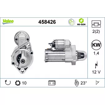 Démarreur VALEO 458426