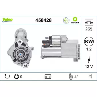 Démarreur VALEO 458428