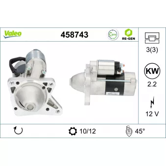 Démarreur VALEO OEM WL8118400