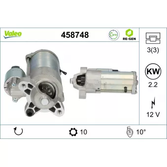 Démarreur VALEO OEM 6G9N11000GB