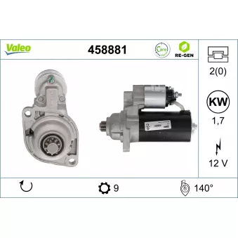 Démarreur VALEO OEM 99660410400