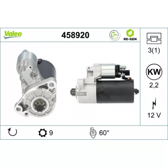 Démarreur VALEO OEM 059911024H