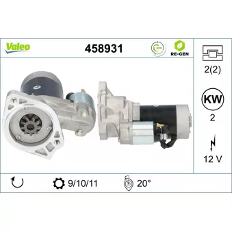 Démarreur VALEO OEM 2330054A01