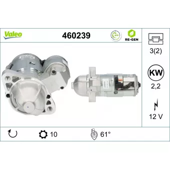 Démarreur VALEO 460239