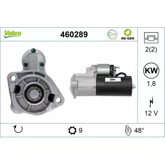 Démarreur VALEO OEM 068911024HX