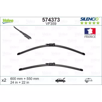 Kit balais d'essuie-glace VALEO 574373