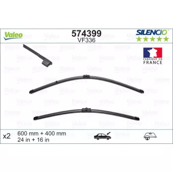 Kit balais d'essuie-glace VALEO 574399