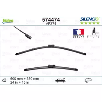 Kit balais d'essuie-glace VALEO OEM 6R1998002