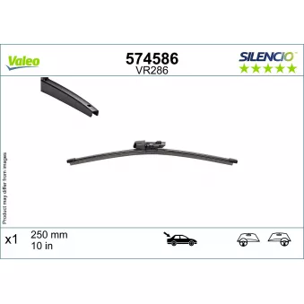 Balai d'essuie-glace VALEO 574586 pour VOLKSWAGEN GOLF 1.5 TSI - 131cv