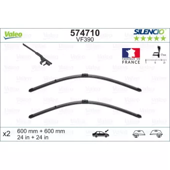 Kit balais d'essuie-glace VALEO 574710