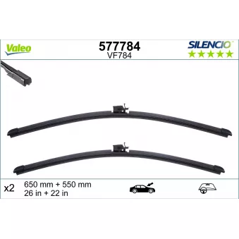 Balai d'essuie-glace VALEO OEM A1678209201