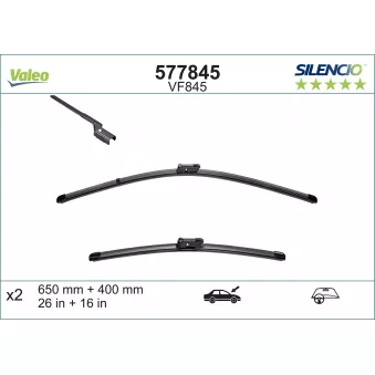 Kit balais d'essuie-glace VALEO OEM 8521205100