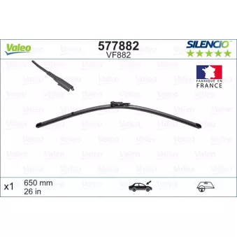 Balai d'essuie-glace VALEO OEM 1612432480