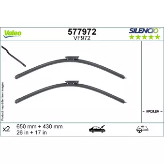 Kit balais d'essuie-glace VALEO 577972