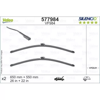 Kit balais d'essuie-glace VALEO OEM A1678209201