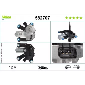 Moteur d'essuie-glace VALEO 582707