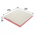VALEO 585489 - Filtre à air