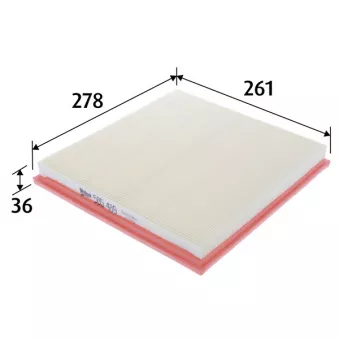Filtre à air VALEO OEM 13717571355