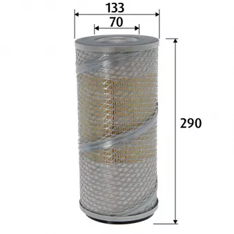 Filtre à air VALEO OEM NTC6660