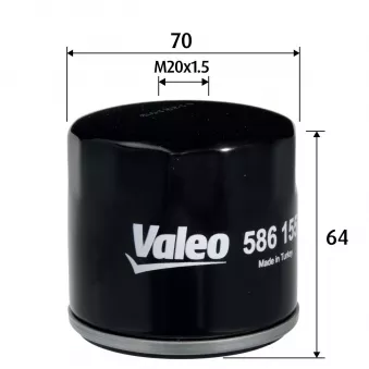 VALEO 586155 - Filtre à huile