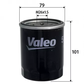 Filtre à huile VALEO OEM 8981650710