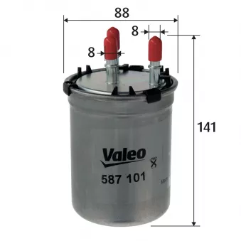 Filtre à carburant VALEO OEM 6R0127400D