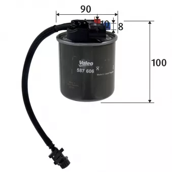 Filtre à carburant VALEO OEM A6510901952
