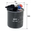 VALEO 587608 - Filtre à carburant