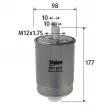 VALEO 587623 - Filtre à carburant