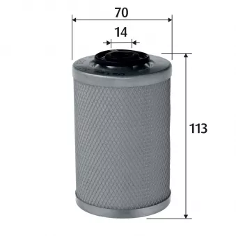 Filtre à carburant VALEO OEM 0000922705