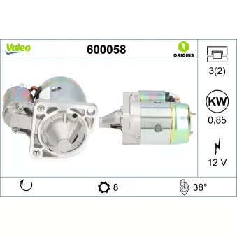 Démarreur VALEO OEM MB35918400A